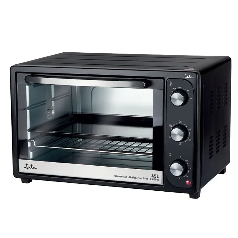 Mini horno - Horno tostador de mesa con hornillo 2 fuegos de 30 l