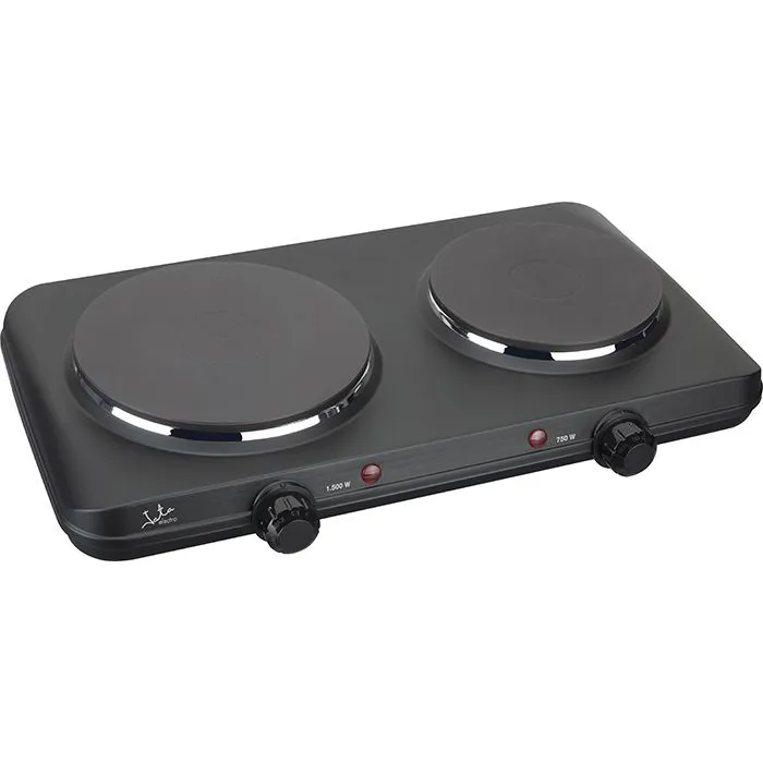 JECG2701 Cocina de Gas Portatil 1 Fuego - Tapa Protectora - Apta para  Propano y Butano Jata