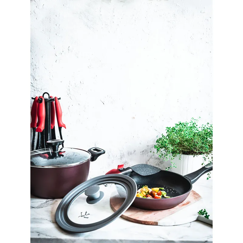 Tapa de cristal y silicona T26