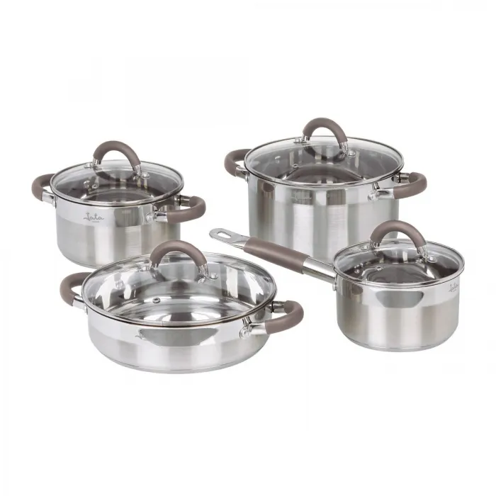 Jata CF916 - Cazo Inducción Antiadherente, Aluminio Forjado, Diámetro 16  cm, Capacidad 1,1 Litros, Apta para Todas Cocinas Incluida Inducción, Libre  PFOA, Incluye tapa cristal Temperit : : Hogar y cocina