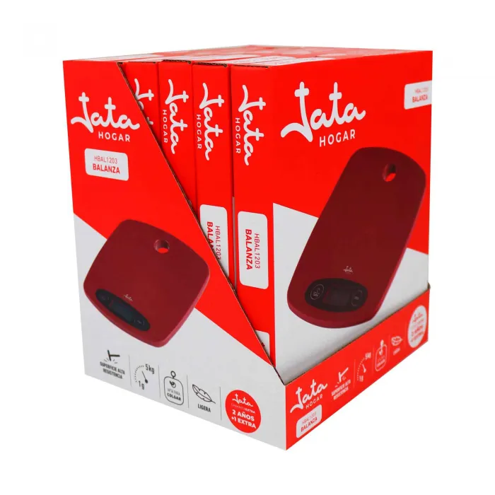 Báscula De Cocina JATA 722 | 5kg Capacidad | LCD | Apagado Automático