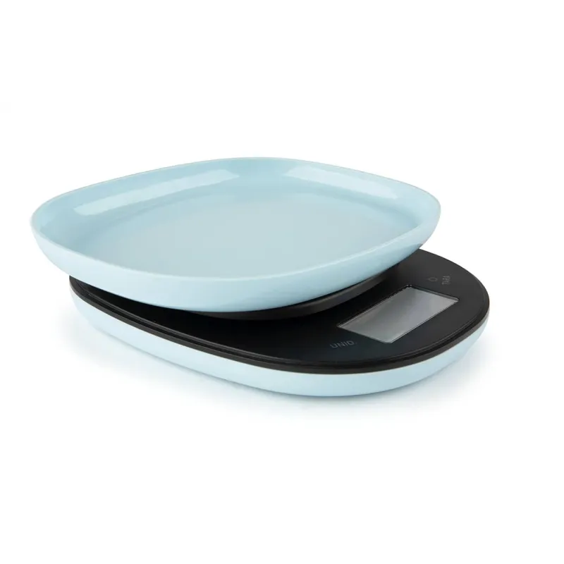 Báscula de cocina de diseño con tapa 5kg HBAL1202