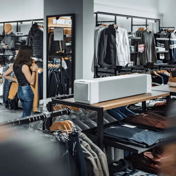 Purificador de aire con lámparas germicidas UVC JEGA1001