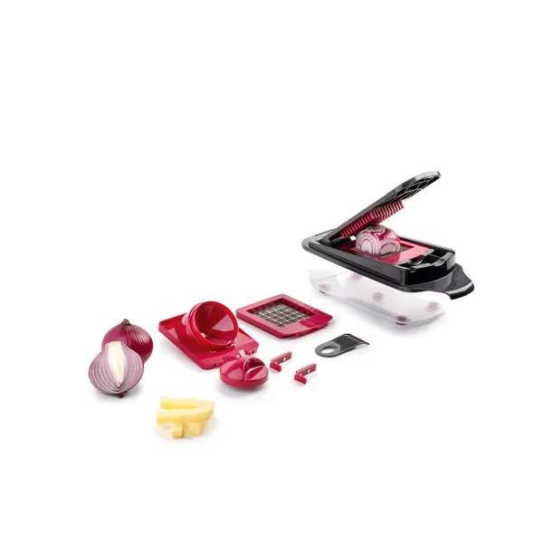 Multicortador espagueti con recipiente y cuchillas intercambiables HMAQ4504