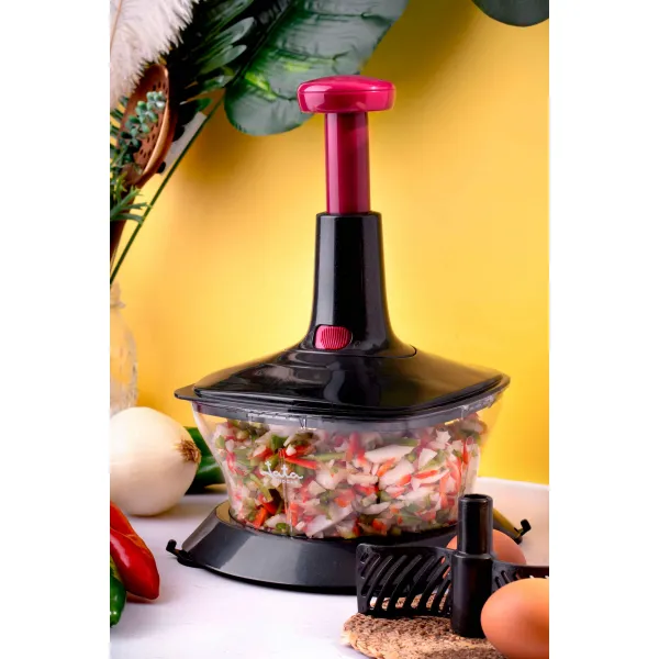 Picadora, batidora y exprimidor manual HMAQ4505