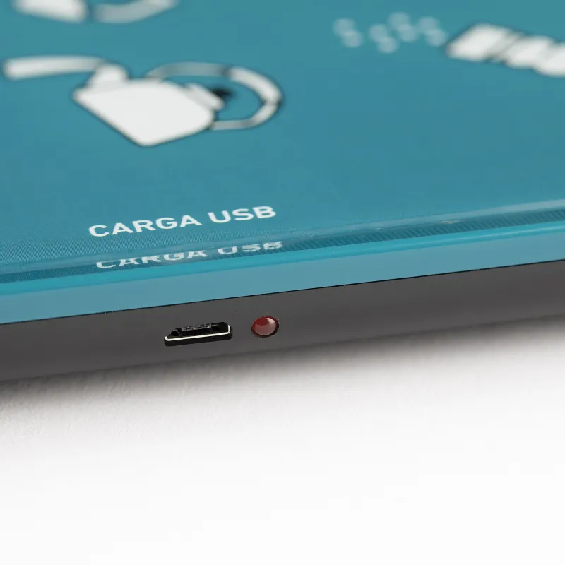 Báscula de cocina electrónica 20 kg USB sin...