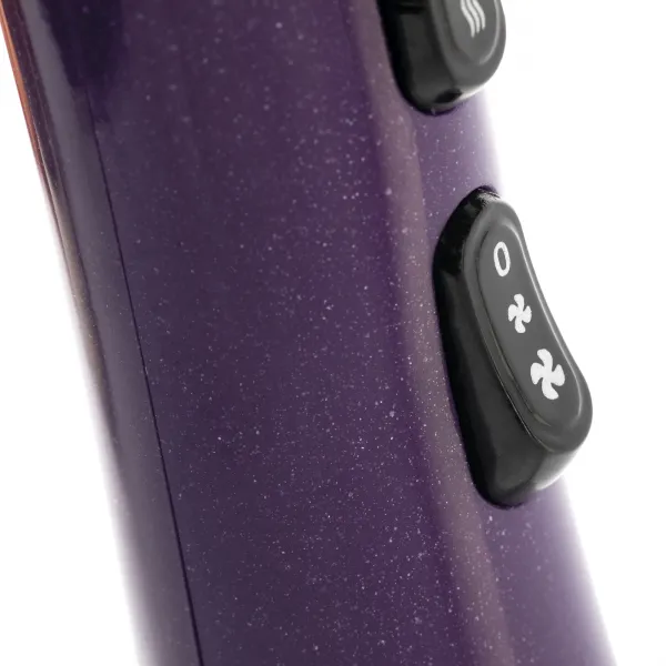 Secador de pelo morado con brillantina JBSC1065