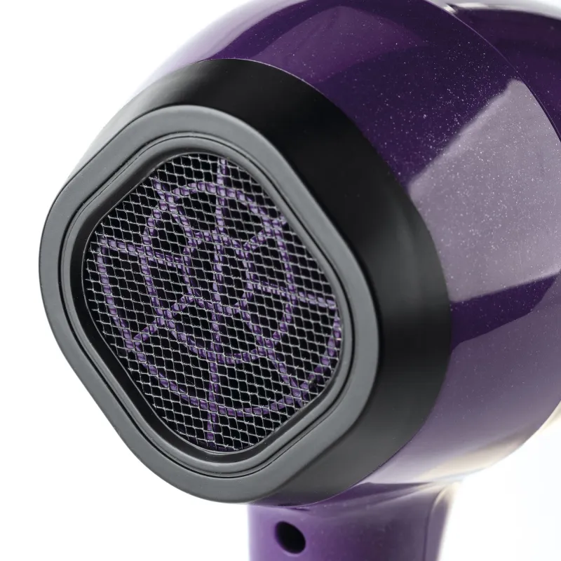 Secador de pelo morado con brillantina JBSC1065