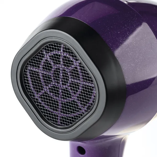 Secador de pelo morado con brillantina JBSC1065