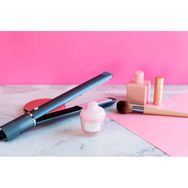 Plancha de pelo cerámica + cepillo facial de regalo JBSE2101