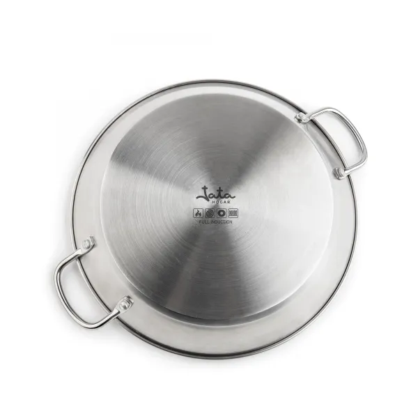 Paellera acero inox 'La Garrotxa' HPAE2132 / HPAE2138
