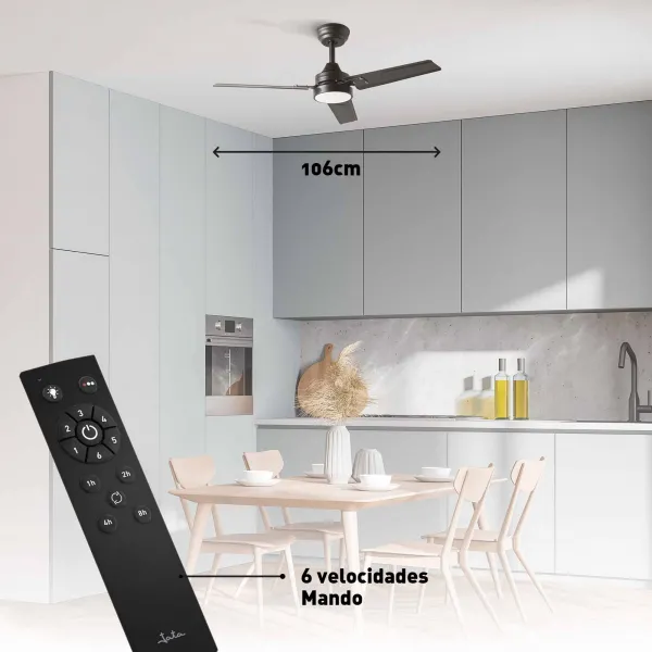 Ventilador de techo metal JVTE4234