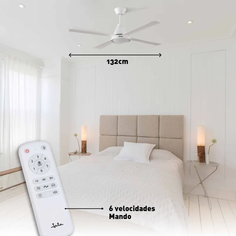 Ventilador de techo con luz JVTE4235