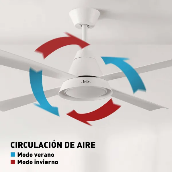 Ventilador de techo con luz JVTE4235