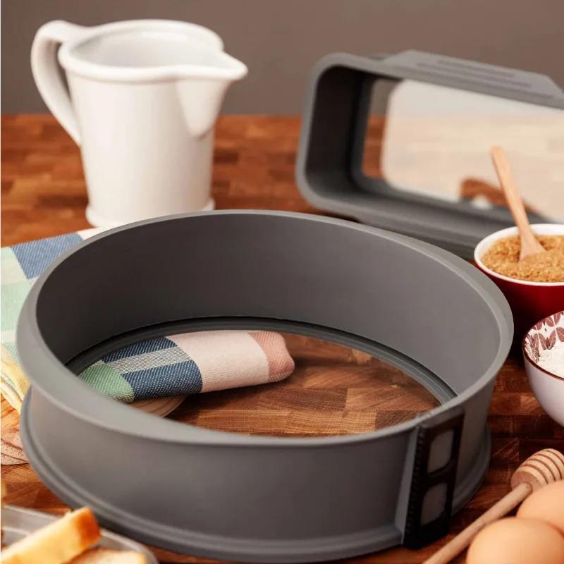 Molde de silicona desmontable redondo 26 cm...