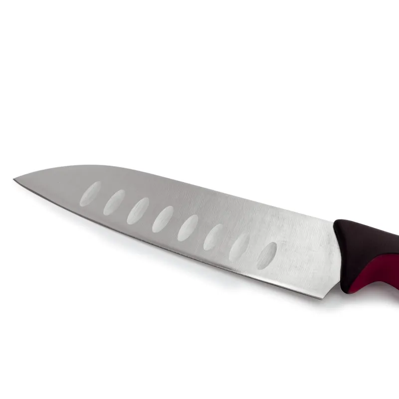 Set de 2 cuchillos de cocina y Santoku HACC4500
