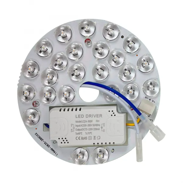 Recambio led y transformador para ventilador de techo JVTE4233, JVTE4234 y JVTE4250