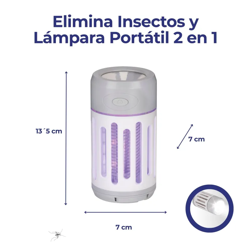 Antimosquitos y linterna dos en uno MELI0120