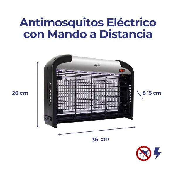 Anti mosquitos eléctrico con mando a distancia MELI0620