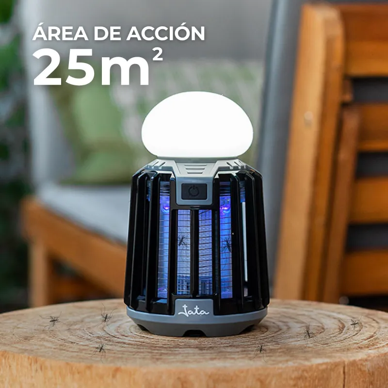 Antimosquitos y lámpara portátil 2 en 1 MIB9N