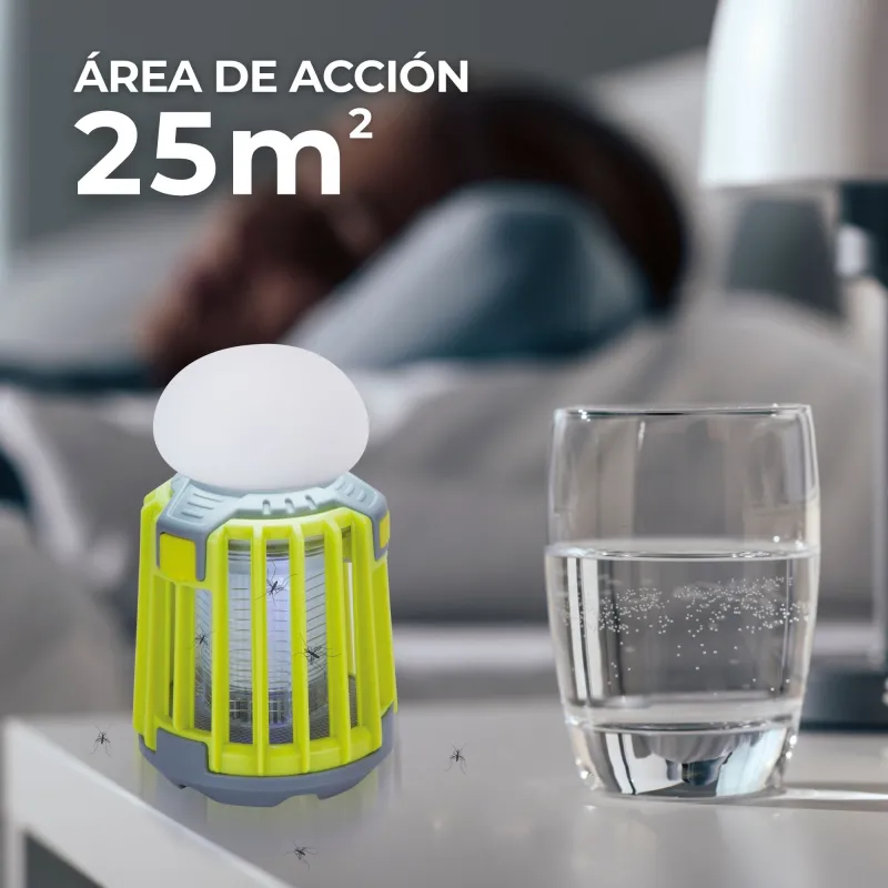 Antimosquitos y lámpara portátil 2 en 1 MIB9V