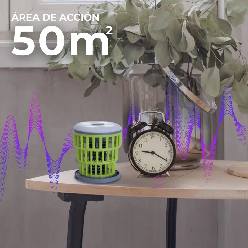 Antimosquitos y lámpara plegable MIB10