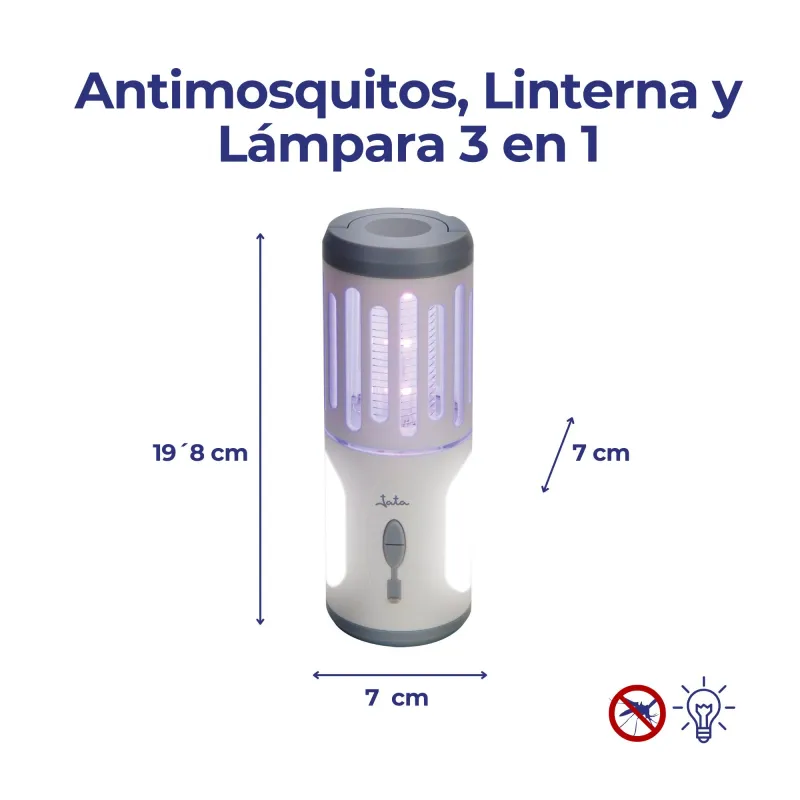 Antimosquitios, linterna y lámpara MIB11