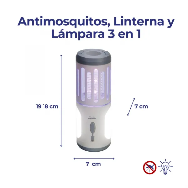 Antimosquitios, linterna y lámpara MIB11