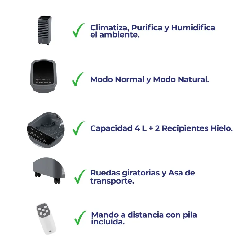 Air cooler - Ventilador de aire evaporativo...