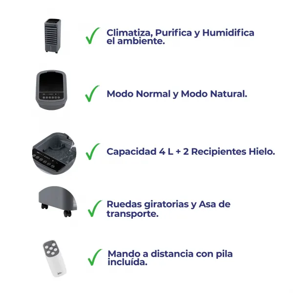 Air cooler - Ventilador de aire evaporativo JVAC2002