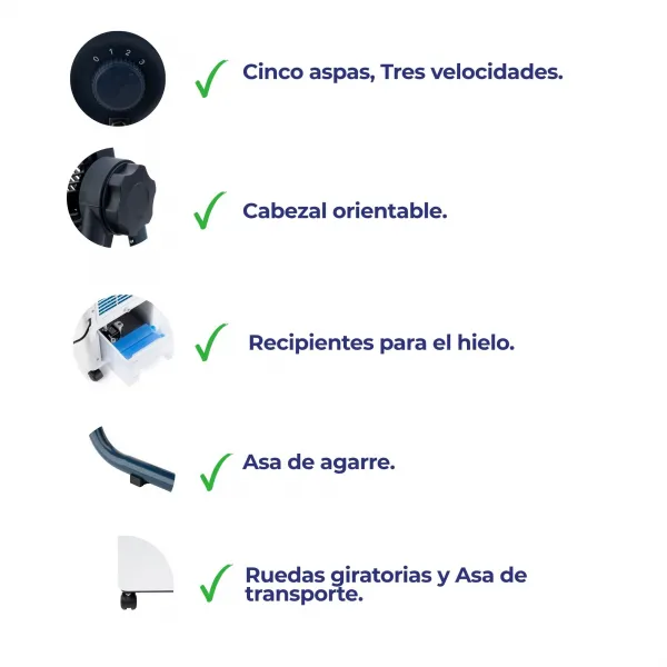 Circulador de aire JVCA3025