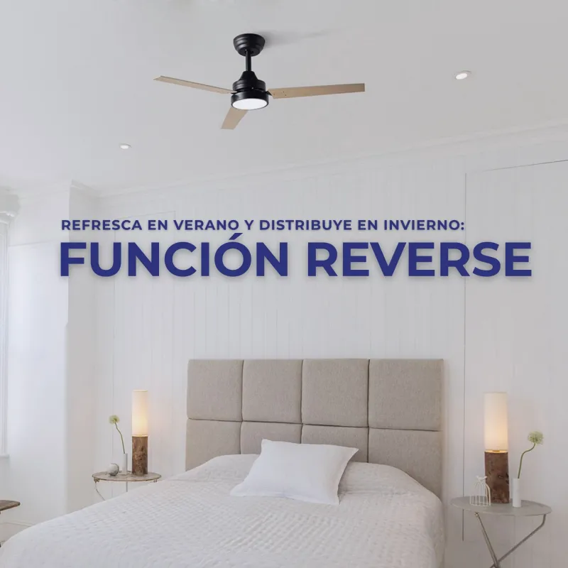 Ventilador de techo con luz JVTE4250