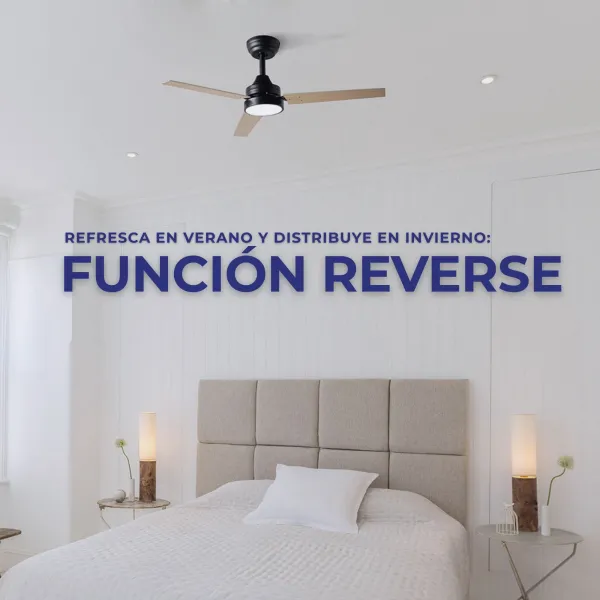 Ventilador de techo con luz JVTE4250