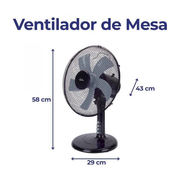 Ventilador de mesa JVVM3125