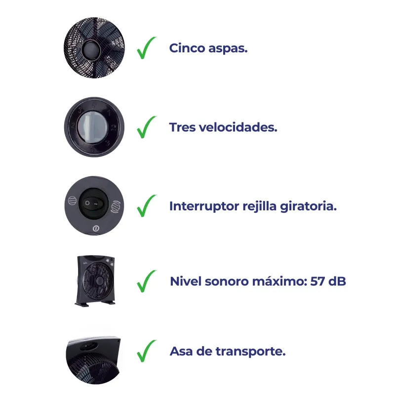 Ventilador de suelo JVVS3112