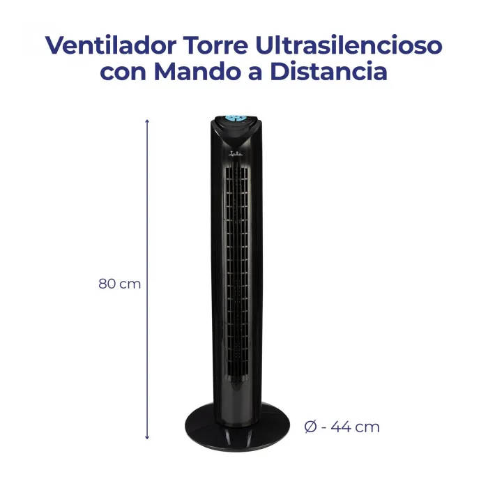 Ventilador Torre Ultrasilencioso con mando a distancia... 2