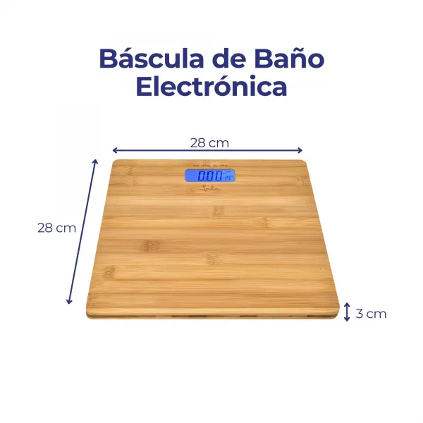 Báscula de Baño Electrónica HBAS1489