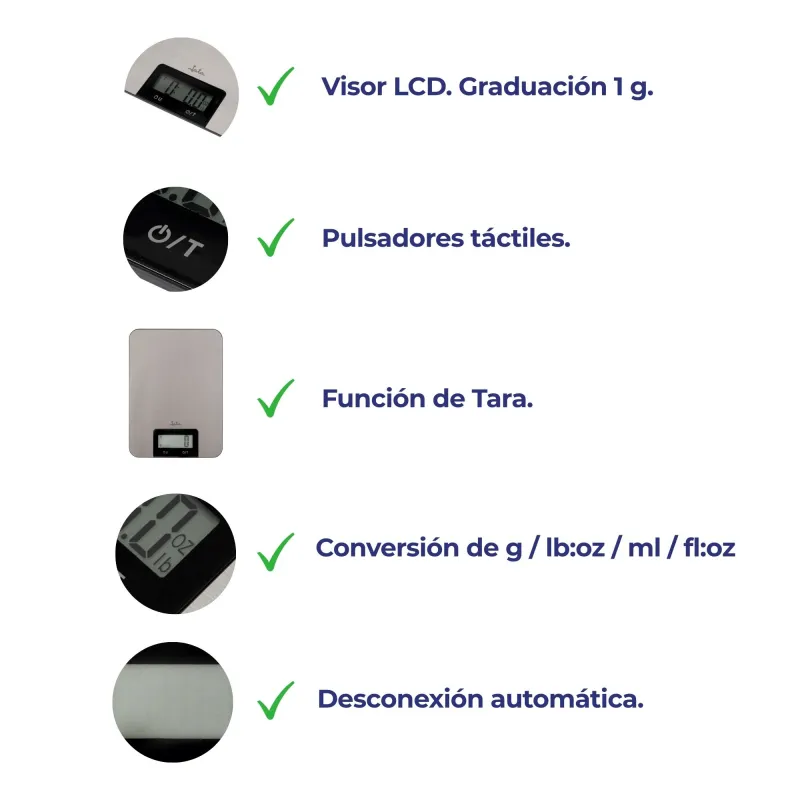 Balanza Electrónica HBAL1211