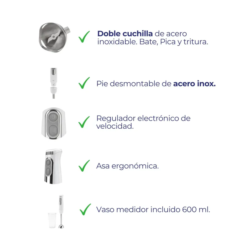 Batidora de mano electrónica JEBT1818