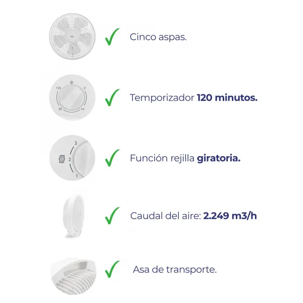 Ventilador de suelo JVVS3115