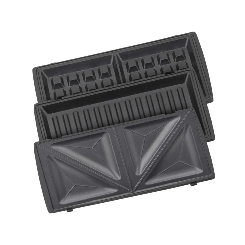 Sandwichera con placas intercambiables 3 en 1...