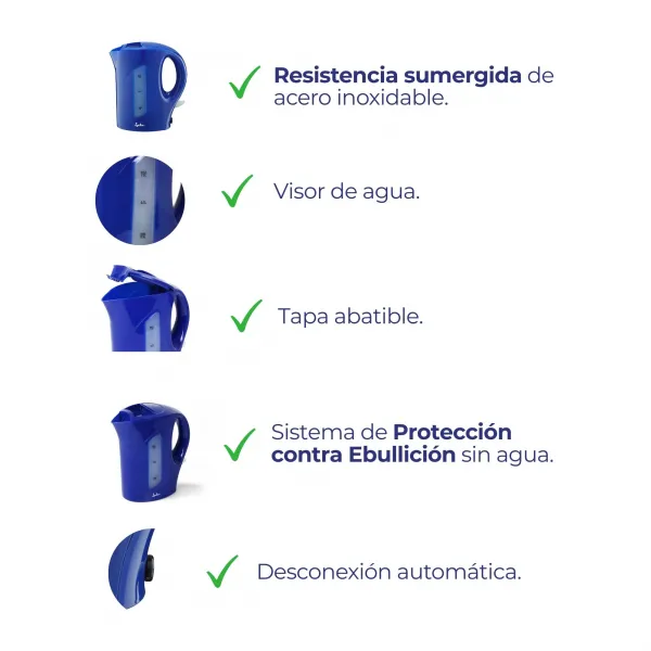 Hervidor de Agua Eléctrico JEHA5106