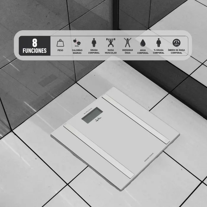 Báscula de Baño Analizadora Corporal HBAS2532 2