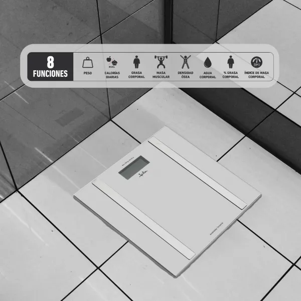 Báscula de Baño Analizadora Corporal HBAS2532