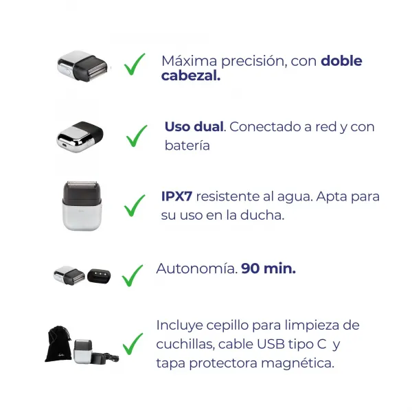 Afeitadora de Viaje JBMA1443