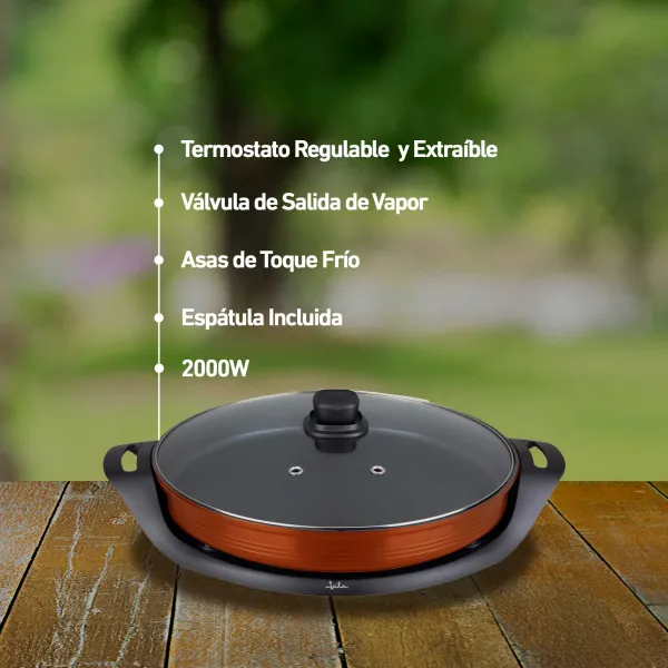 Sartén Paellera Eléctrica JEPE1639