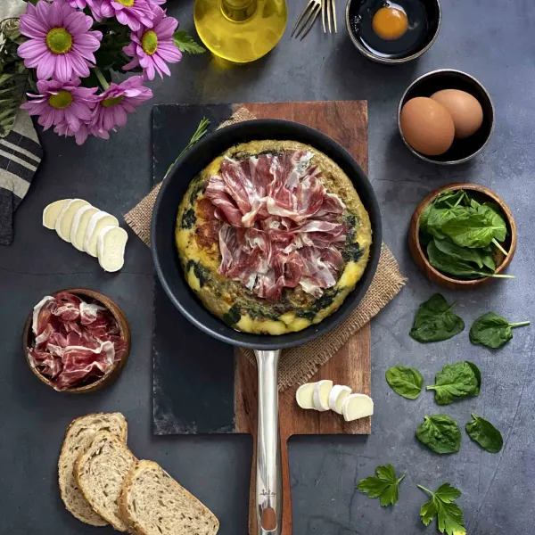 Sartén acero inox La Garrotxa HSAR2118 / HSAR2120 / HSAR2122 / HSAR2124 / HSAR2126 / HSAR2128 / HSAR2130