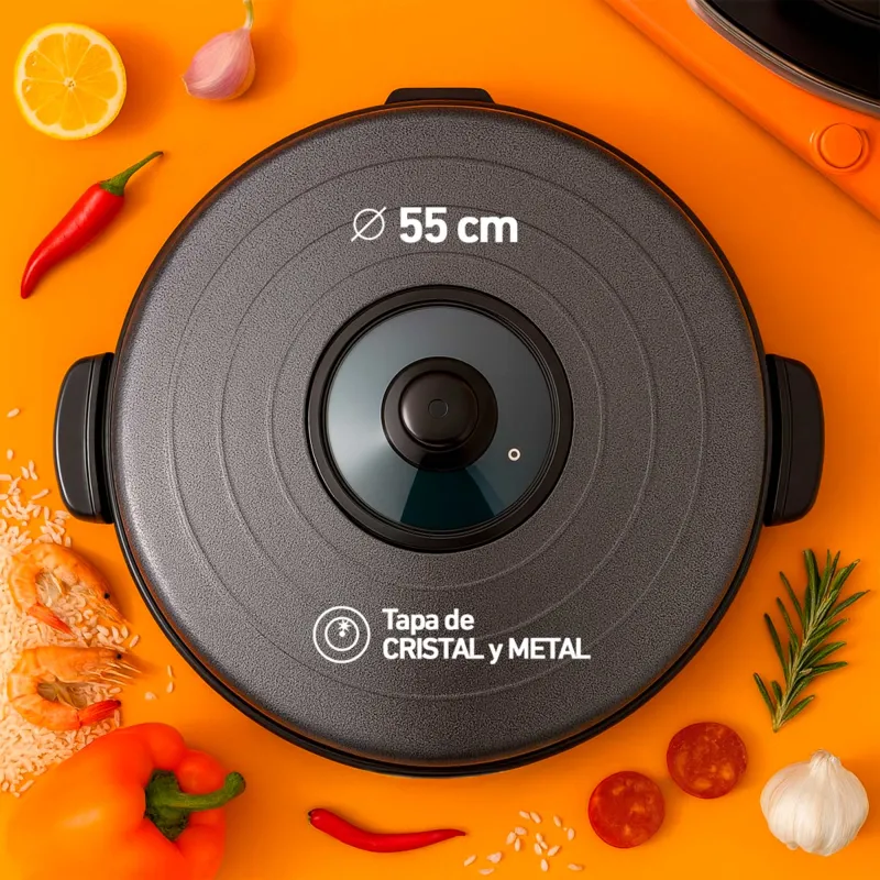 Sartén paellera eléctrica PE550