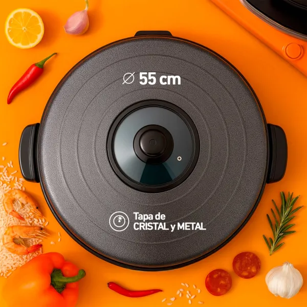 Sartén paellera eléctrica PE550