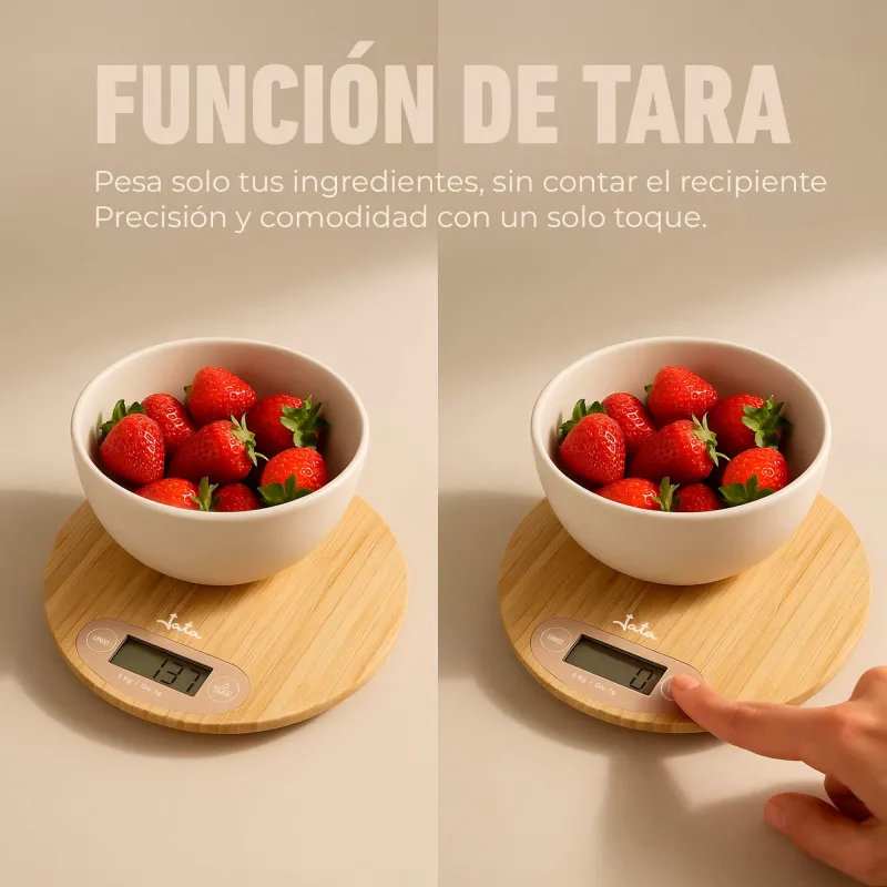 Báscula de cocina electrónica HBAL1110